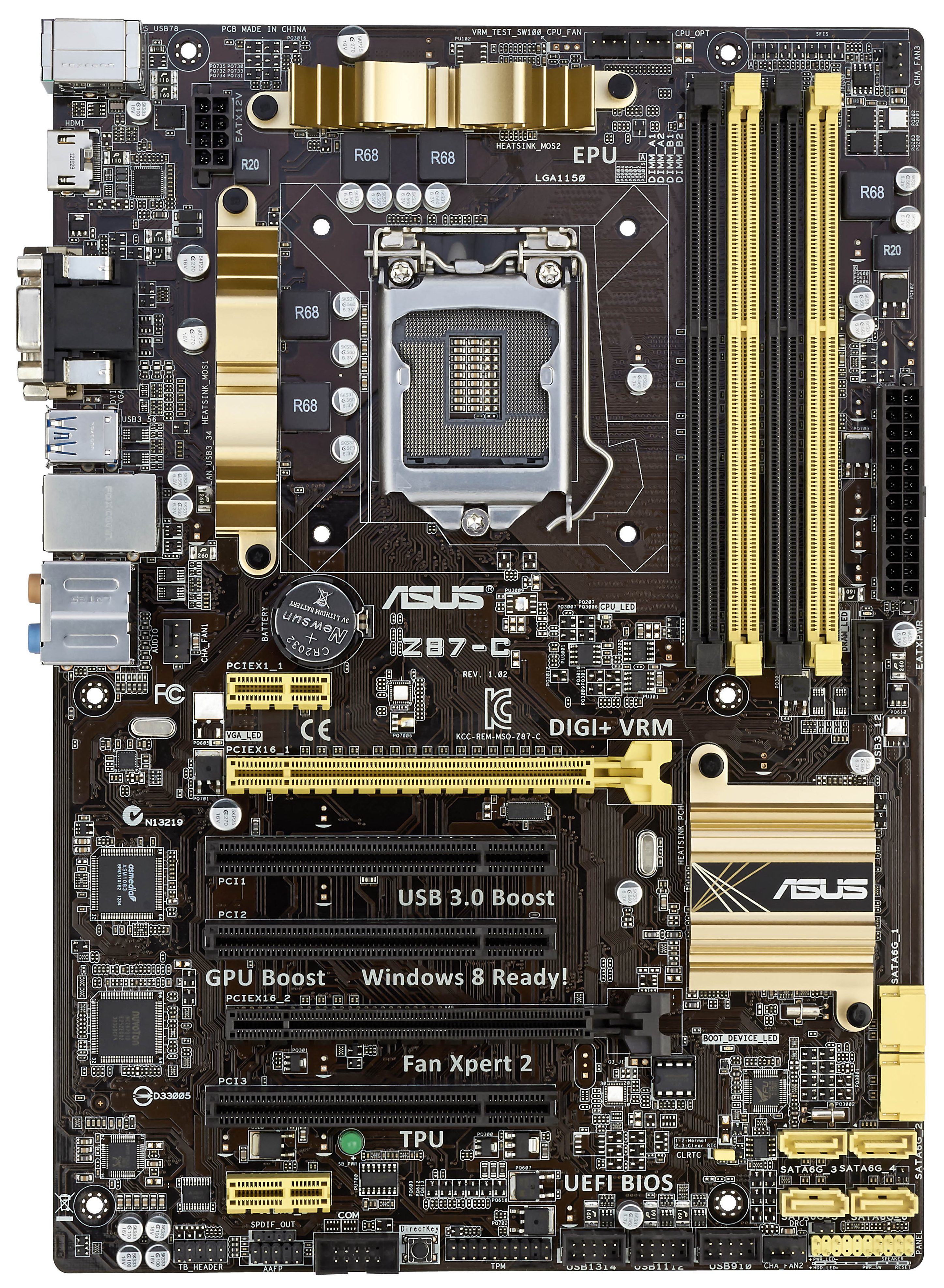 ASUS Z87 - Haswell Z87 Motherboard Preview: 50+ Motherboards from